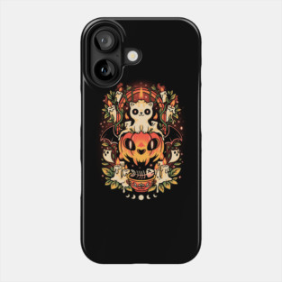 Spooky Cat Night Phone Case