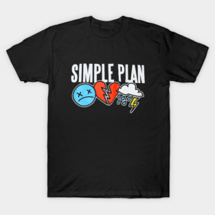 The Simple Plan Band logo T-Shirt