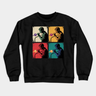 Square Glassblower - Glassblowing Hobbyist Crewneck Sweatshirt