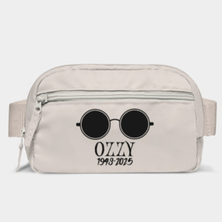 Ozzy Osbourne 1948-2025 Black Glasses Bag