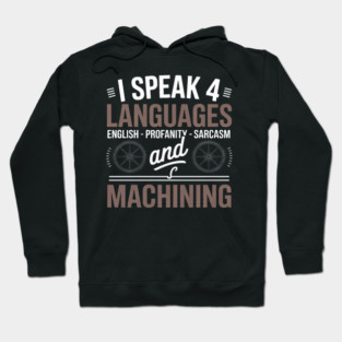 Womens Machinist CNC Machining Joke Machinist Gift Hoodie