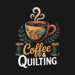 Coffee Lovers Quilting Funny T-Shirt