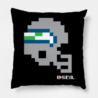 Seahawks Tecmo Bowl Helmet - khasabila #149 Pillow