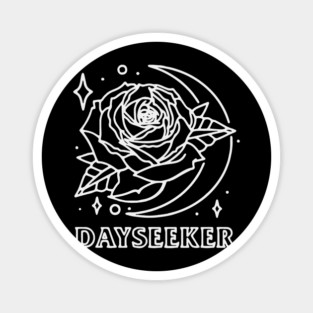 White Log Dayseeker Band Magnet