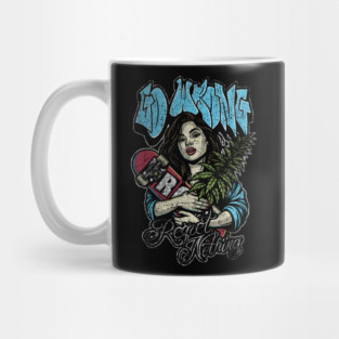 Dope Skate Girl Mug