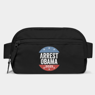 Arrest Obama 2025 – Political Meme Parody Bag