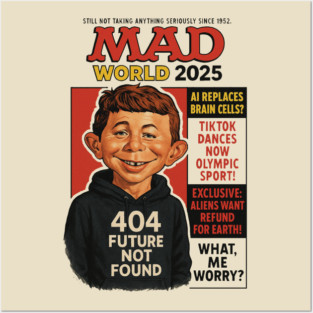 Mad-World-2025 / Mad magazine Posters and Art