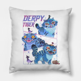 Derpy the Tiger Tshirts Kpop Demon Hunters M4352 Pillow
