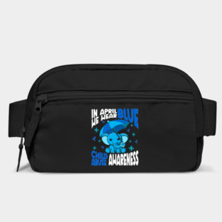 In April Blue Child Abuse Bag