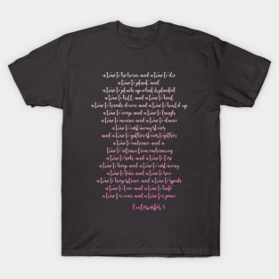 Ecclesiastes 3, A time to... Scripture verse T-Shirt