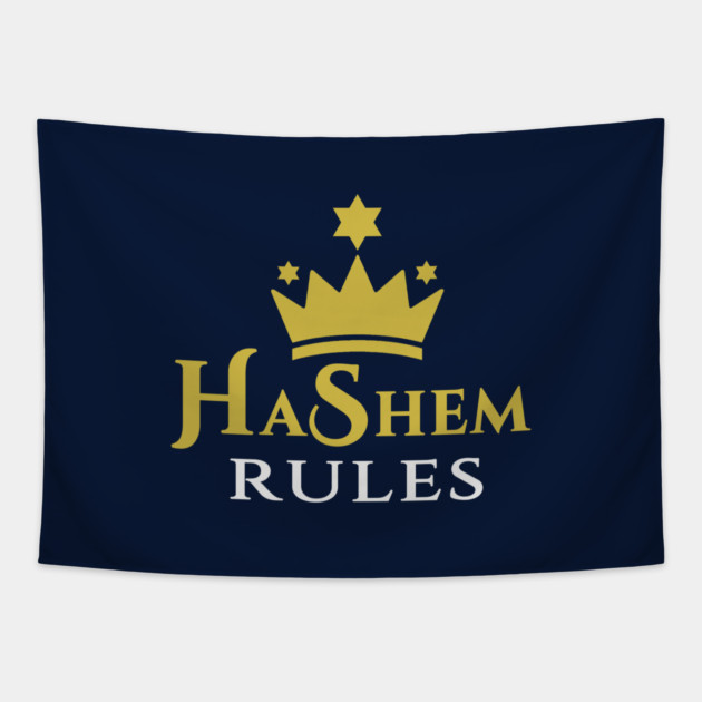 HaShem Rules Tapestry by Thank HaShem