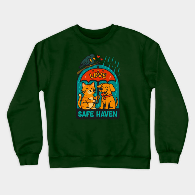 SAFE HAVEN Crewneck Sweatshirt by Fabrik
