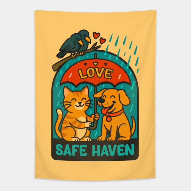 SAFE HAVEN Tapestry by Fabrik