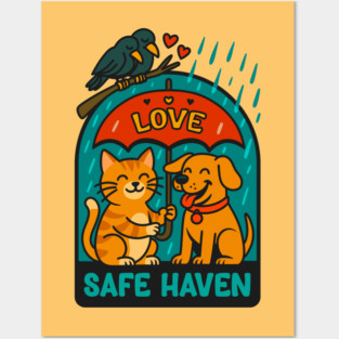 SAFE HAVEN Posters and Art