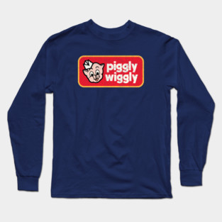 Piggly Wiggly: The Original Southern Supermarket Long Sleeve T-Shirt
