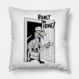 Honey raptor Pillow