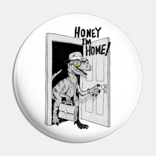 Honey raptor Pin