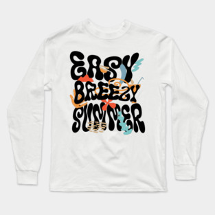 Eazy Breezy Summer Long Sleeve T-Shirt