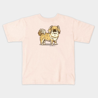 Tibetan Spaniel Kids T-Shirt