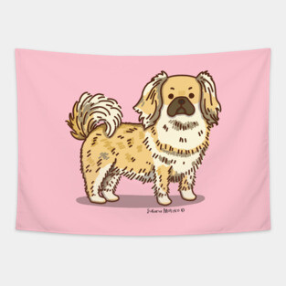 Tibetan Spaniel Tapestry