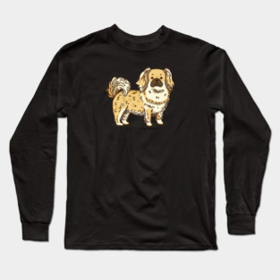 Tibetan Spaniel Long Sleeve T-Shirt