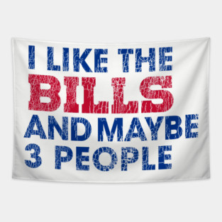 I Like the Bills Tapestry