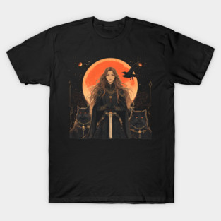 Freya Norse Goddess | Dark Feminine Power T-Shirt
