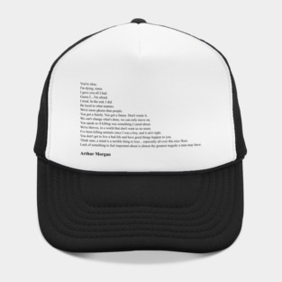 Arthur Morgan Quotes Hat