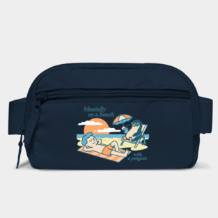 Mentally on a Beach with a Penguin – Chill Vibes Only Bag