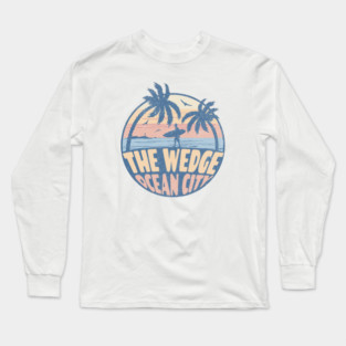 The Wedge Bar at the Inlet Ocean City Maryland Long Sleeve T-Shirt