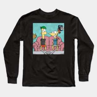 Phineas & Butthead Long Sleeve T-Shirt