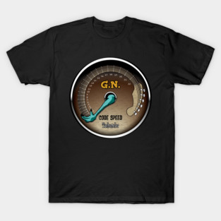 Tachometer Guitar Neck T-Shirt