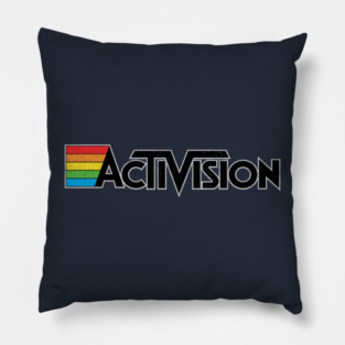 Activision: 80s & 90s Retro Gaming Pioneer - Classic Console & PC Software Pillow
