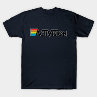 Activision: 80s & 90s Retro Gaming Pioneer - Classic Console & PC Software T-Shirt