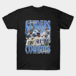 Deion Sanders Dallas Retro Bootleg T-Shirt