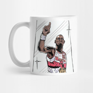 Dikembe Mutombo 4X NBA DPOY Mug