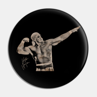 Hulk Hogan Signature Pose || Retro Vintage Pin