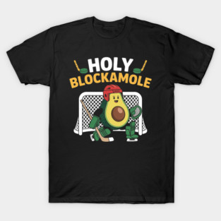 Ice Hockey Goalie Ice Hockey Player Avocado T-Shirt