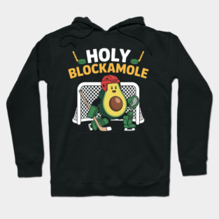 Ice Hockey Goalie Ice Hockey Player Avocado Hoodie