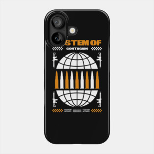 system of contagion Phone Case