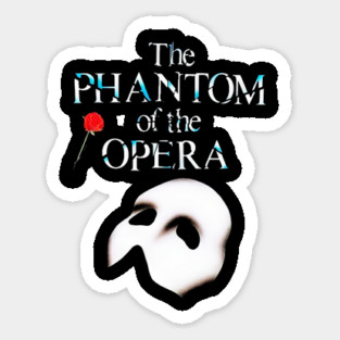 Phantom Of The Opera - blaksoue #11809 Sticker