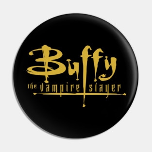 Buffy Logo Pin