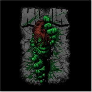 Hulk Smash Posters and Art