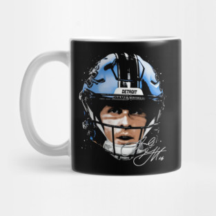 Jared Goff Detroit Helmet Mug