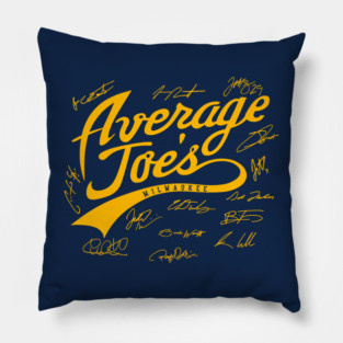 Brewers A Bunch of Average Joes Pillow