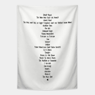 Bowie Discography Tapestry