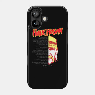 RIP Hulk Hogan Phone Case