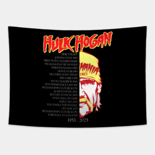 RIP Hulk Hogan Tapestry