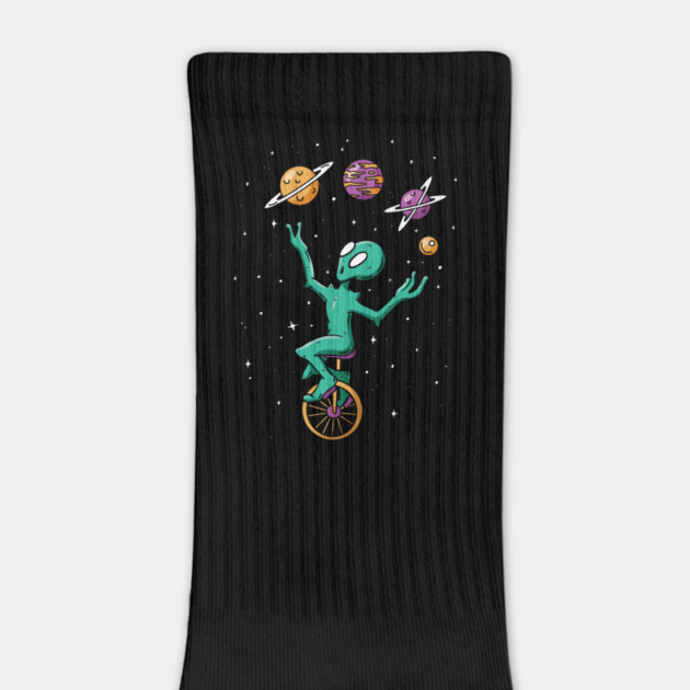 Planet Juggling Alien by Cosmo Gazoo