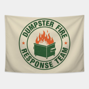 dumpster-fire-response-team Tapestry